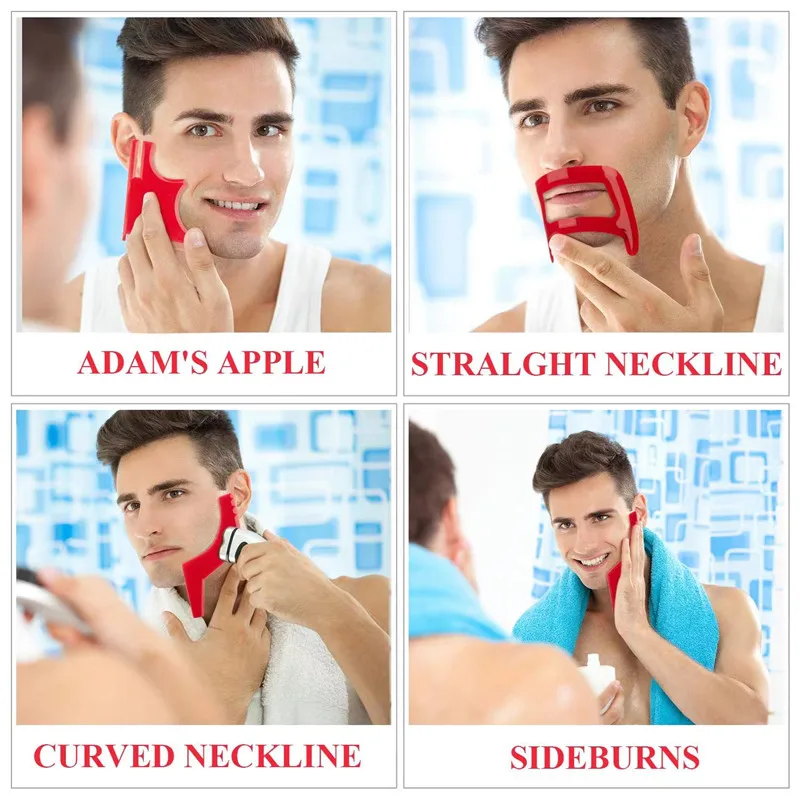 2/4Pcs Men's Beard Combs Hair  - Men'S Grooming Clippers review and price