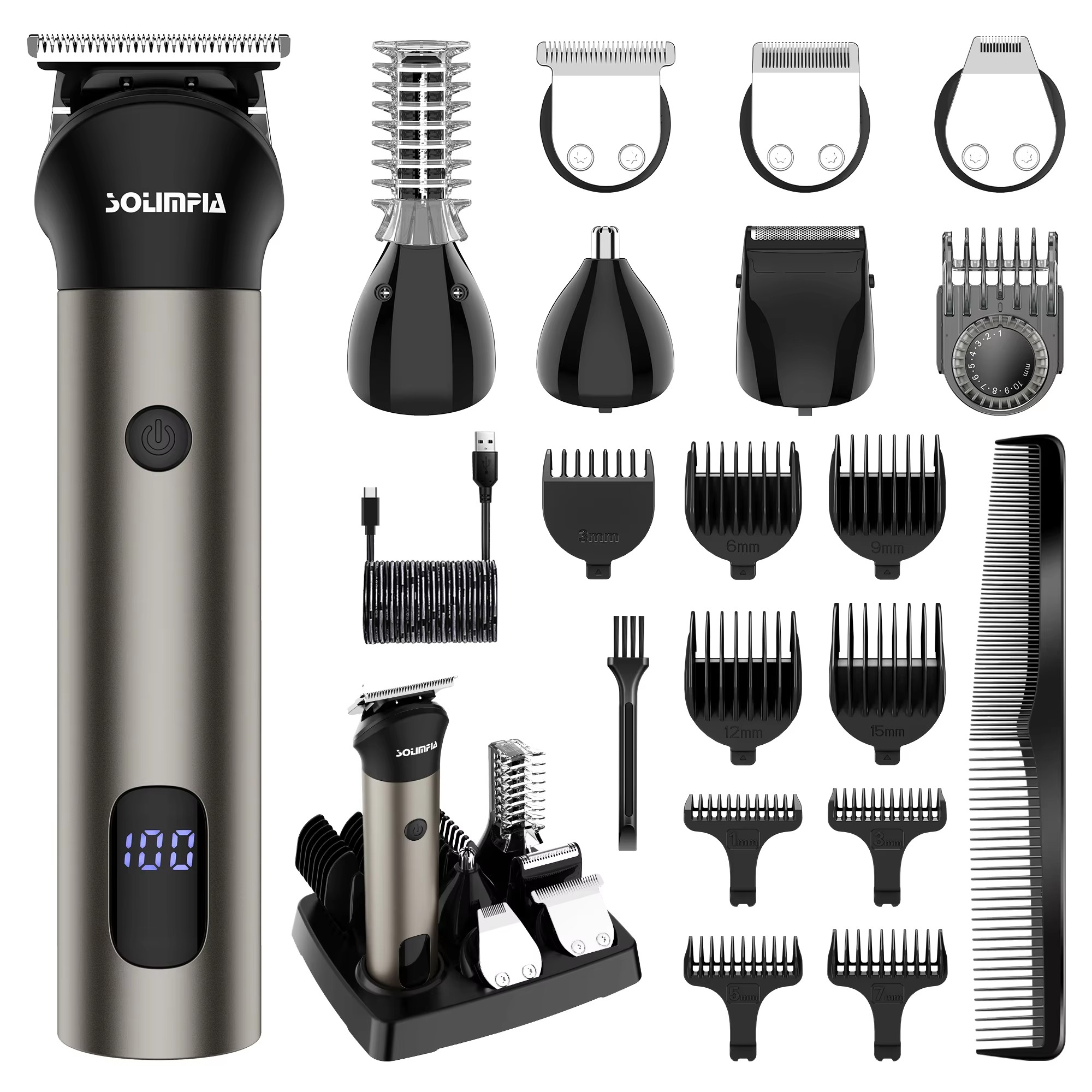 Solimpia 7-in-1 Electric Hair  - Men'S Grooming Guide review and price