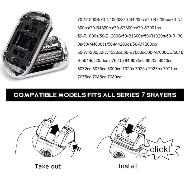 Replace Electric Shaver Head F - Electric Shaver Rotary review and price