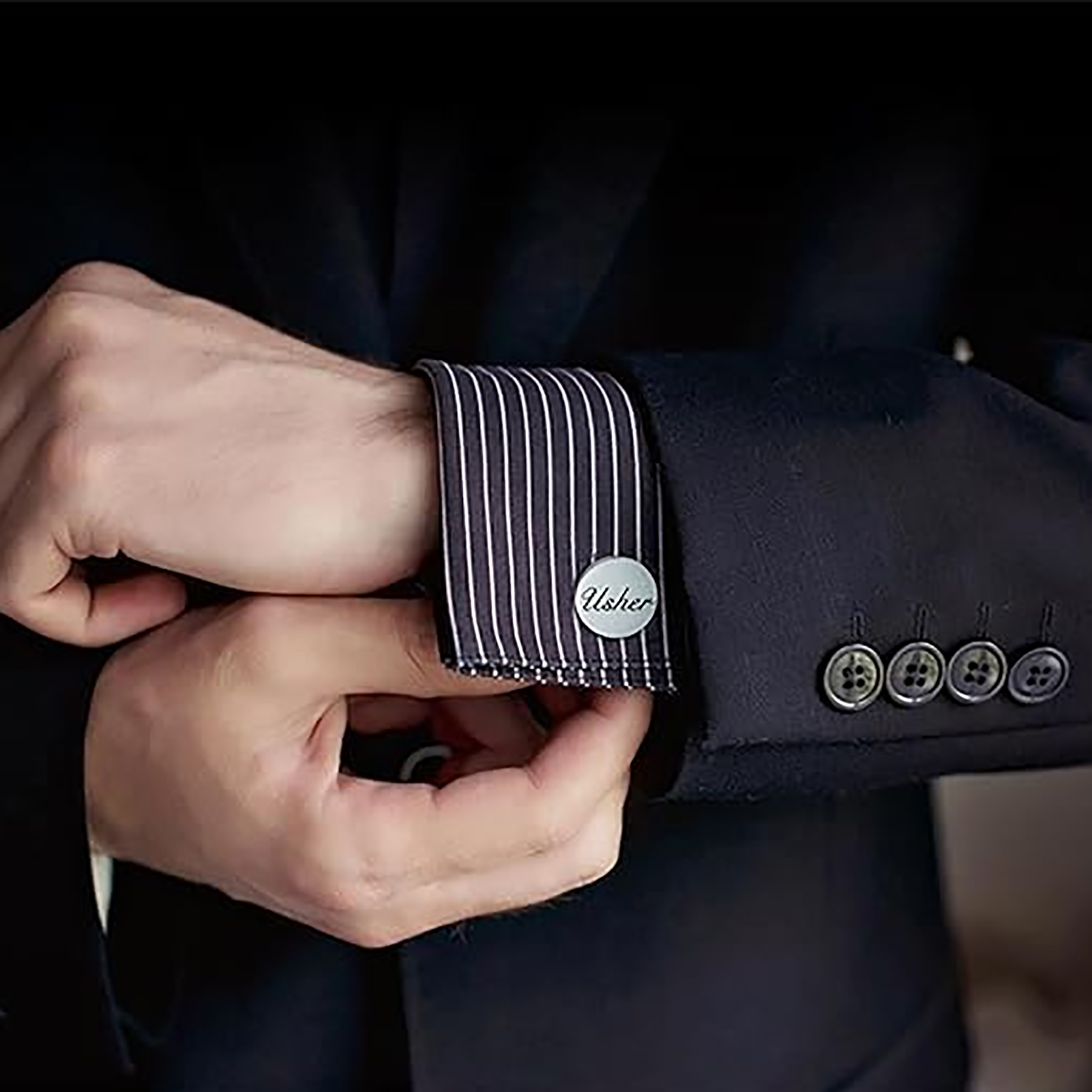 Custom Personalized Cufflinks  - Mens Grooming Box review and price
