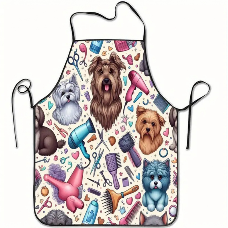 1pc Apron with Dog Grooming To - Men'S Grooming Guide review and price