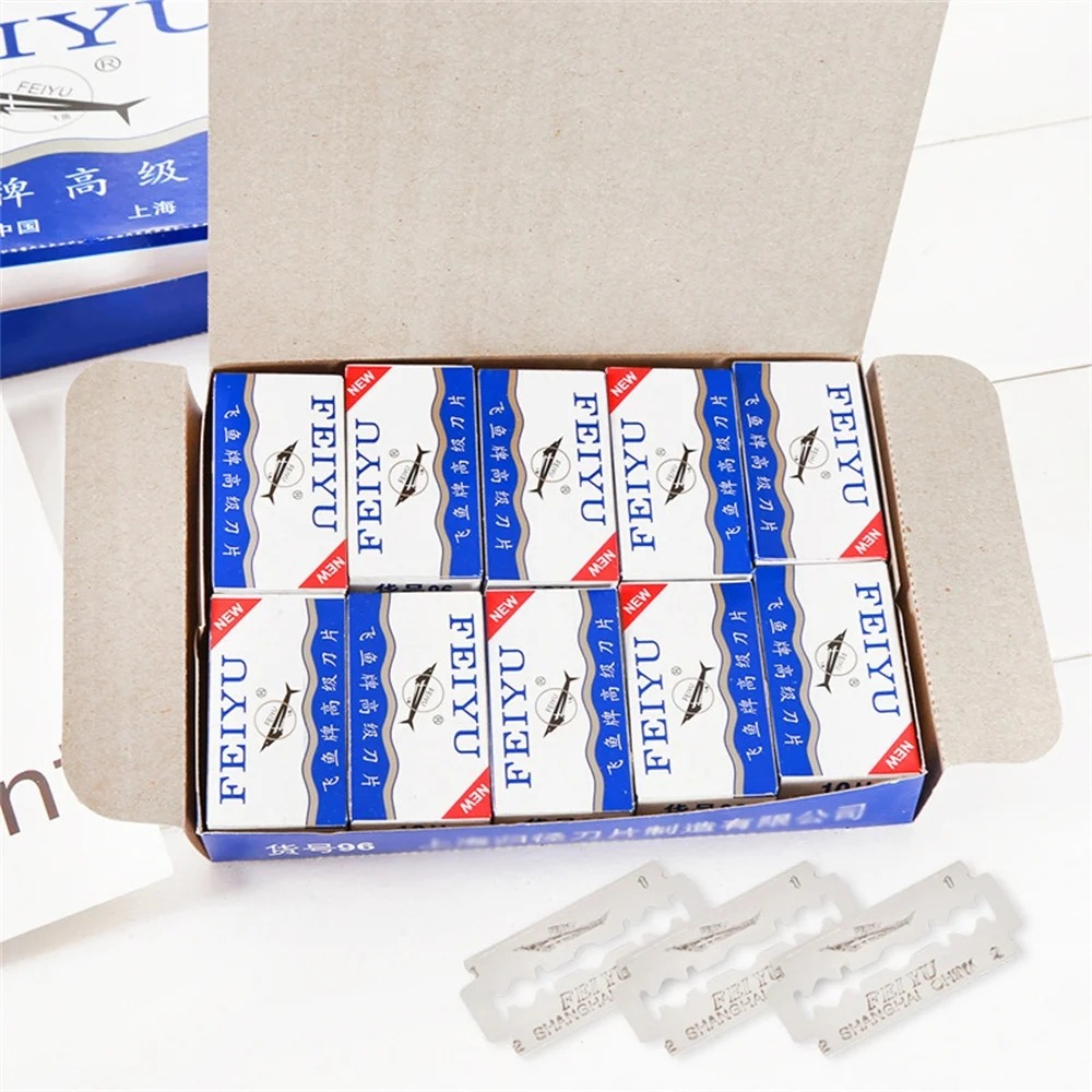 50pcs Stainless Steel Double E - Men'S Grooming Razor review and price