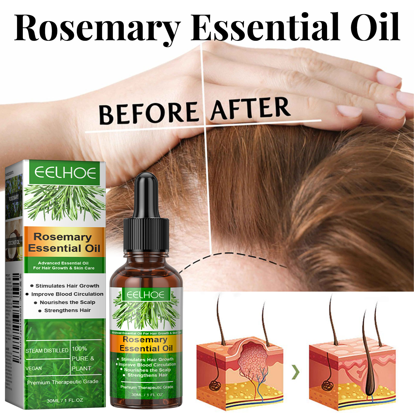 Hair Growth Serum Fast Growing - Ingrown Hair Serum review and price