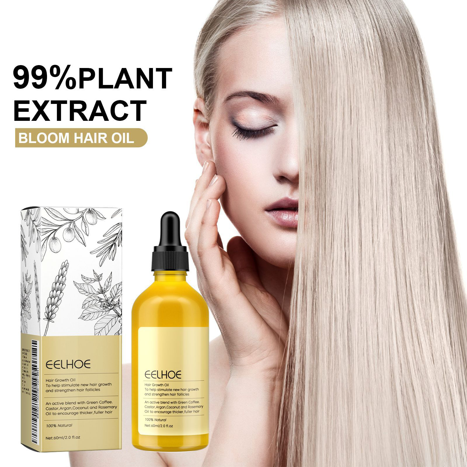 1/2/3pcs Natural Hair Growth O - Ingrown Hair Serum review and price