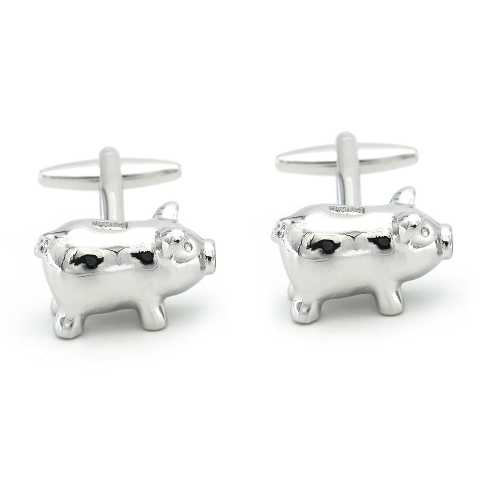 1Pair Pig Cufflinks Creative C - Mens Grooming Box review and price