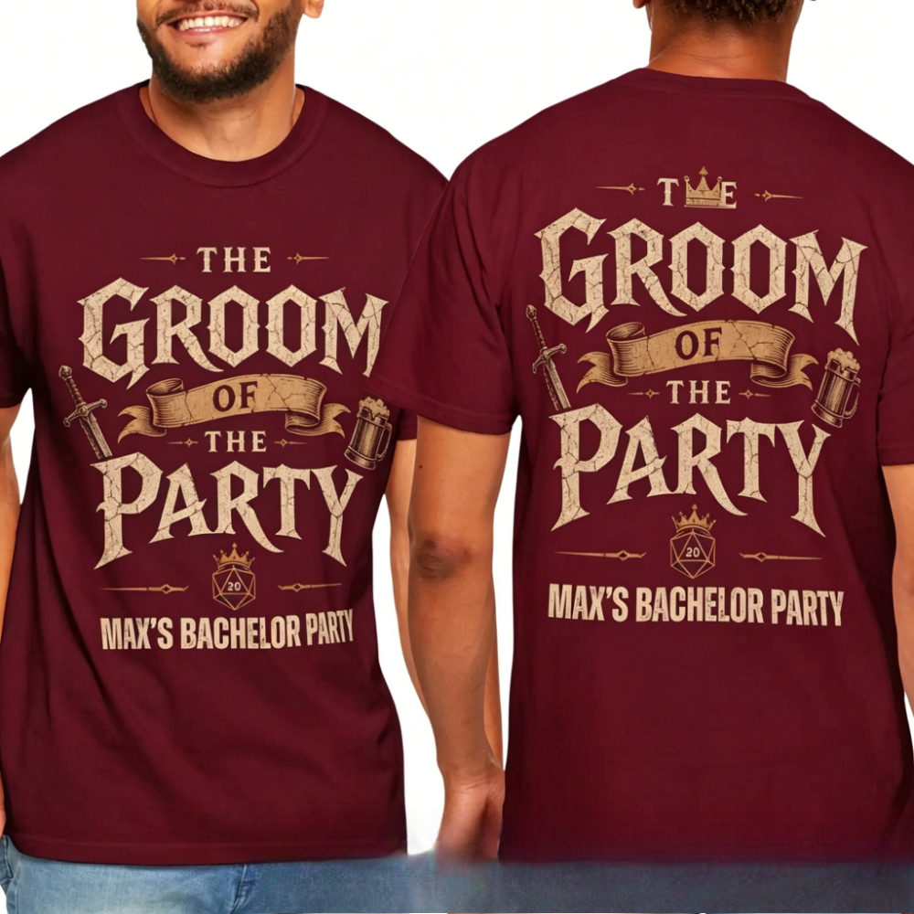 The Groom of The Party Tshirt  - Men'S Grooming Routine review and price