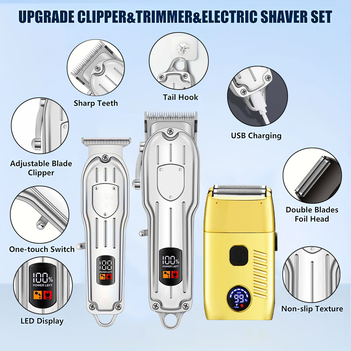Hair Clippers Electric Razor S - Men'S Grooming Razor review and price