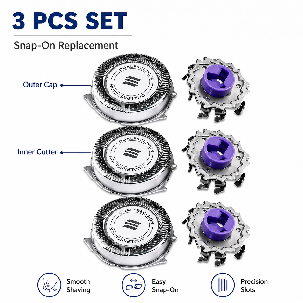 HQ8 Shaver Head Replacement Co - Electric Shaver Rotary review and price