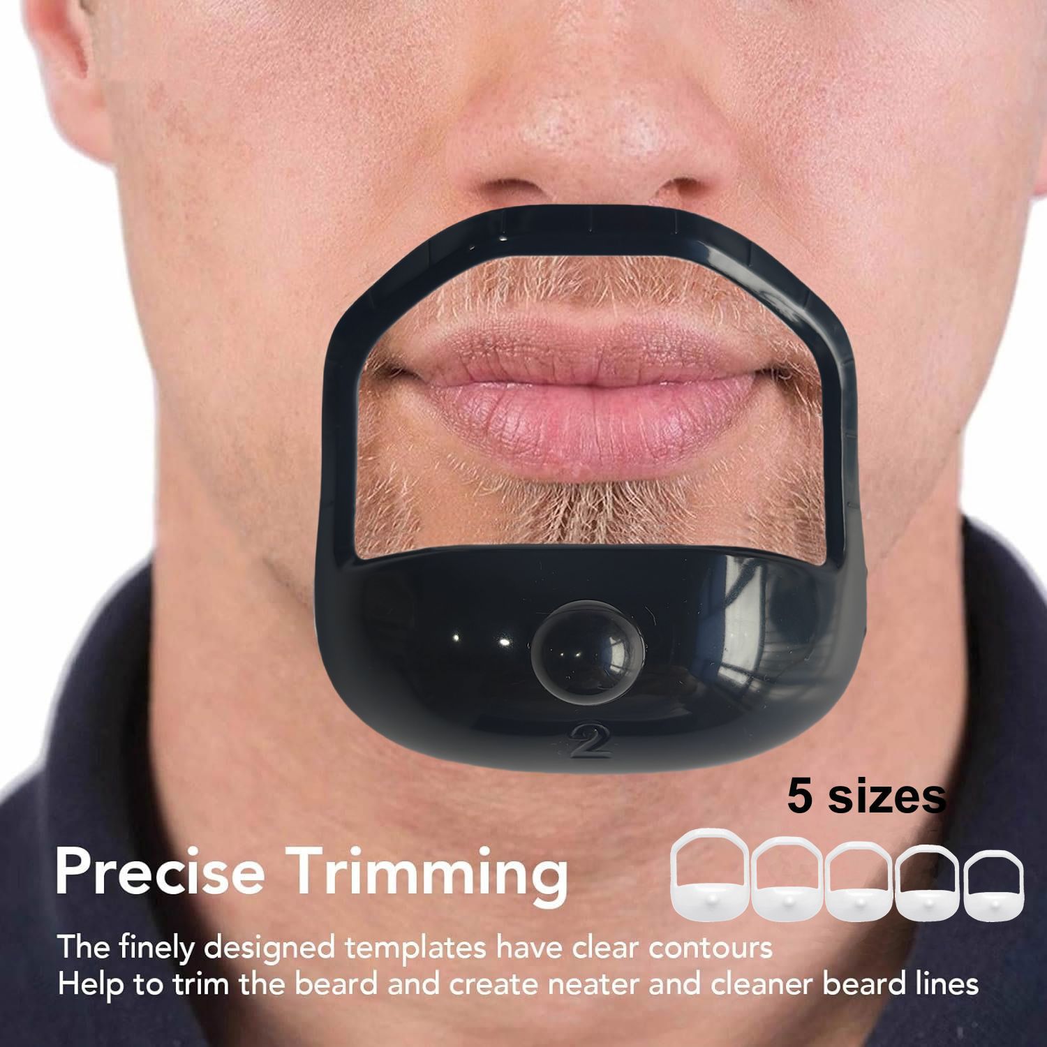 5Pcs Beard Styling Template Se - Men'S Grooming Guide review and price