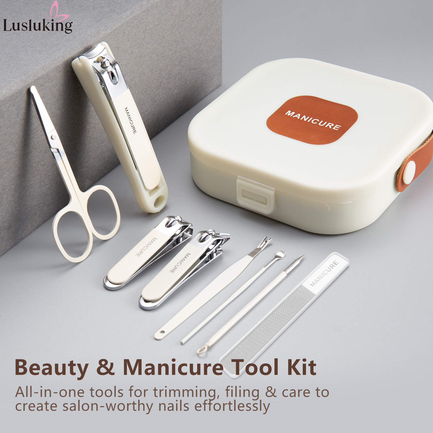 Nail Care Kit Anti-Splatter Ma - Mens Grooming Box review and price