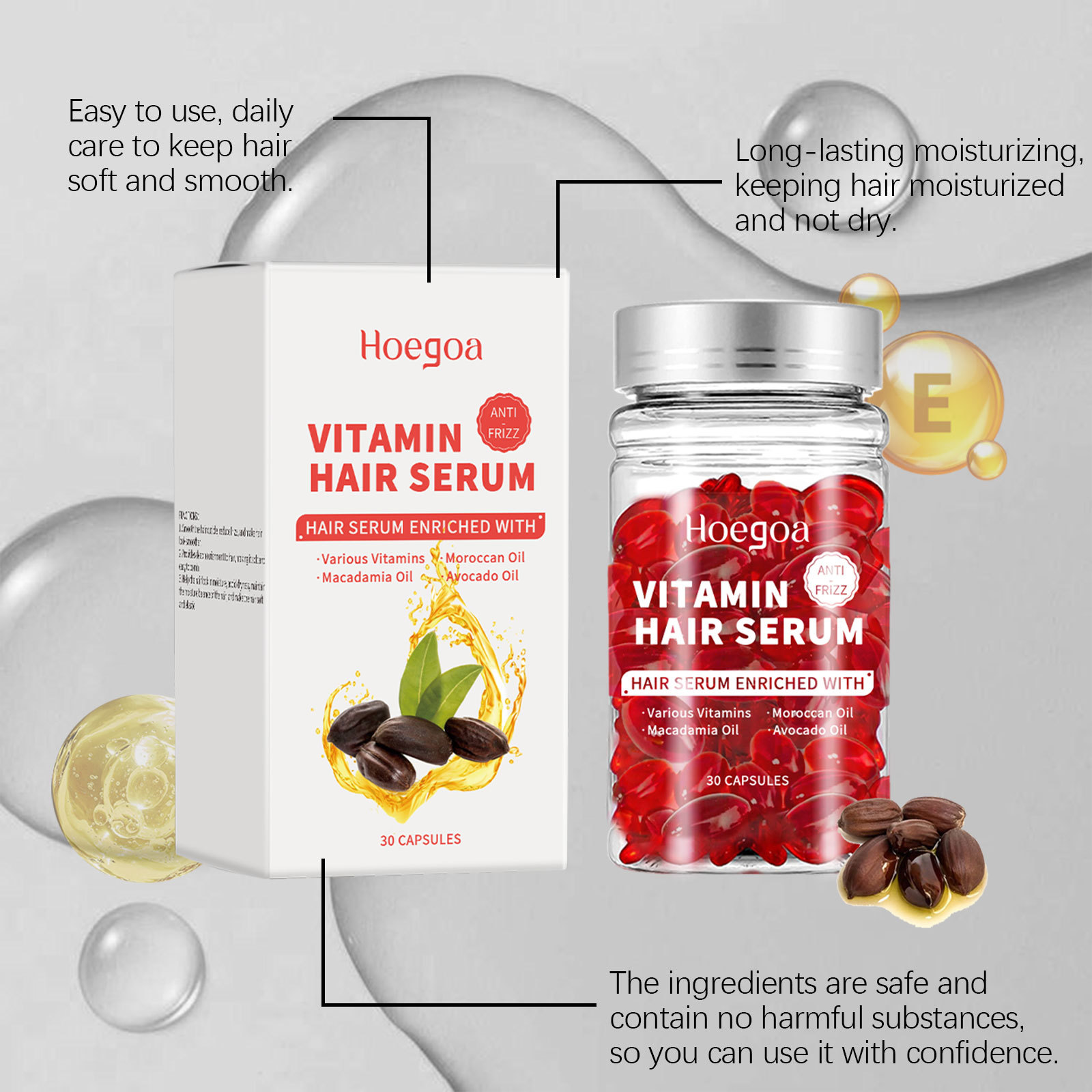 Vitamin Hair Care Serum Capsul - Ingrown Hair Serum review and price